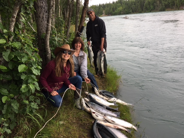 Kenai River salmon fishing