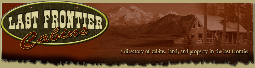 Alaska cabins for sale or rent  directory